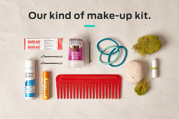 Our kind of make-up kit