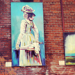 alley artwork in Bend